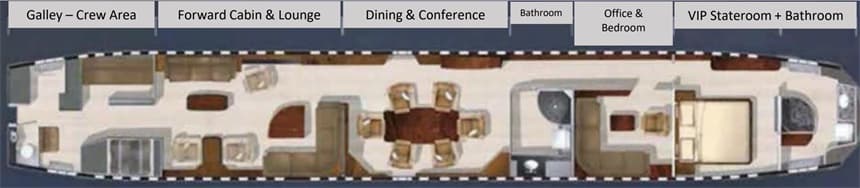 Cabin floor plan
