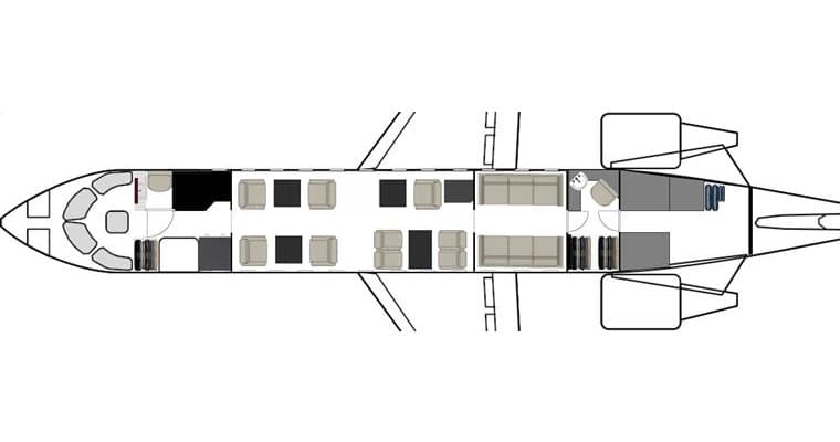 Cabin floor plan