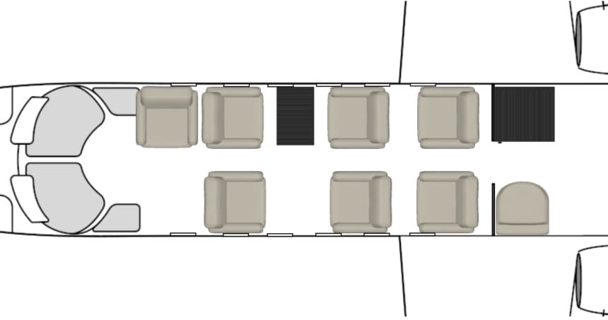 Cabin floor plan