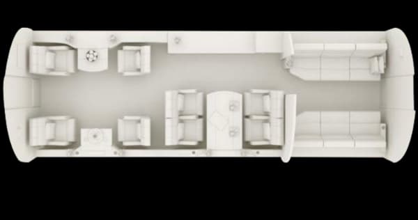 Cabin floor plan