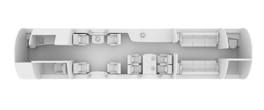 Cabin floor plan