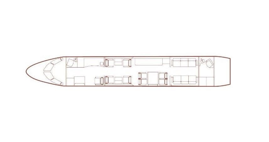 Cabin floor plan