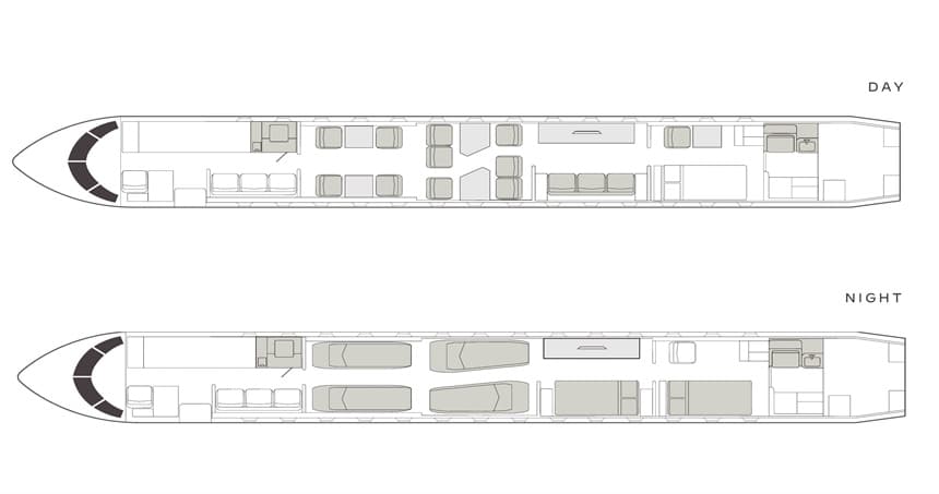 Cabin floor plan