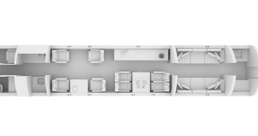 Cabin floor plan