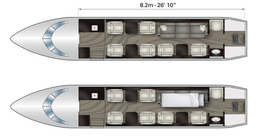 Cabin floor plan