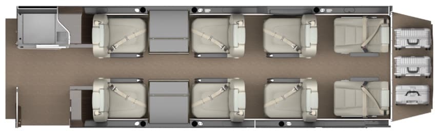 Cabin floor plan
