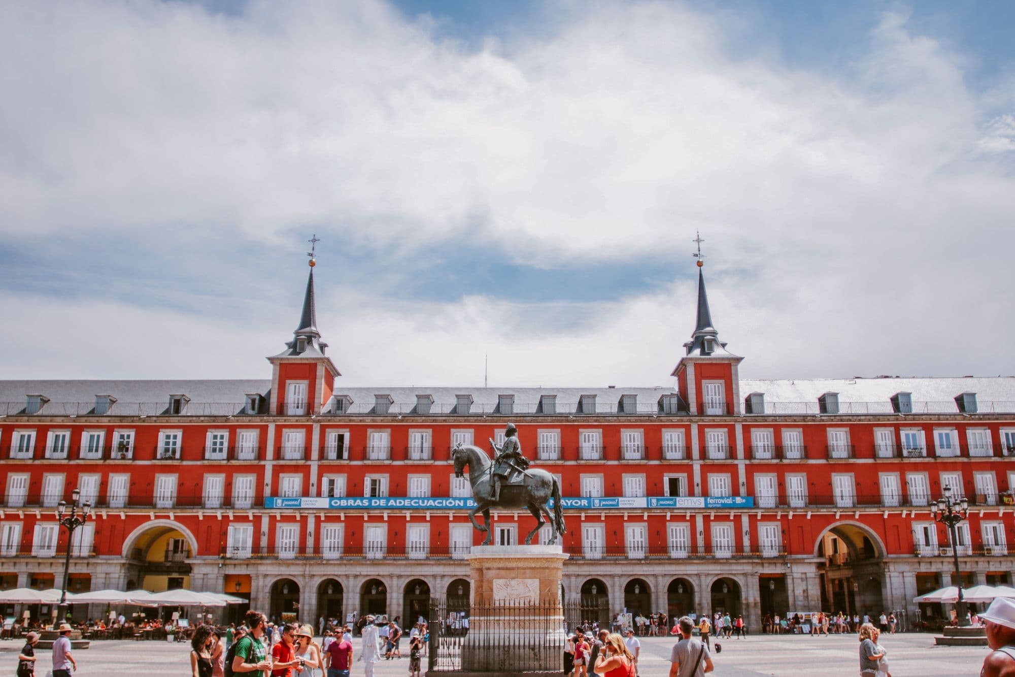 Plaza Mayor, in the old centre.